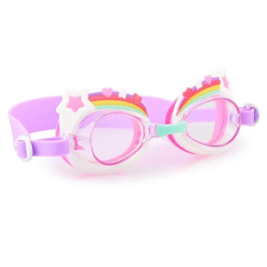 Aqua2ude Çocuk Deniz Gözlüğü Mini Rainbow Blue 3+ 