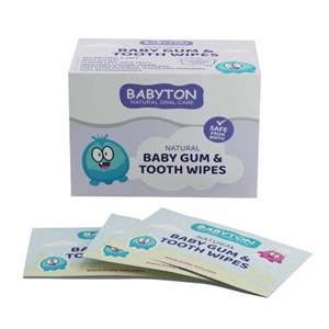 Babyton Doğal Bebek Diş Temizleme Mendilleri