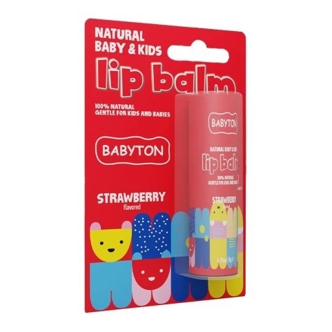 Babyton Dudak Koruyucu Lip Balm Çilekli 