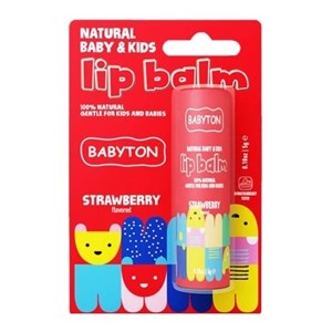 Babyton Dudak Koruyucu Lip Balm Çilekli