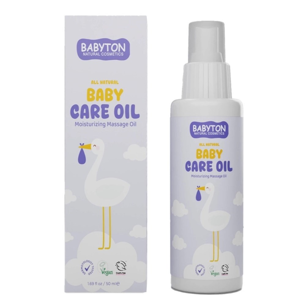 Babyton Doğal Bebek Bakım Yağı 50 ml 
