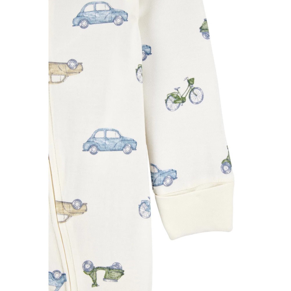 Carters Erkek Bebek Patikli Tulum Beyaz