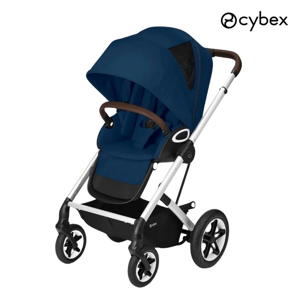 Cybex Talos S Lux Silver Navy Blue 