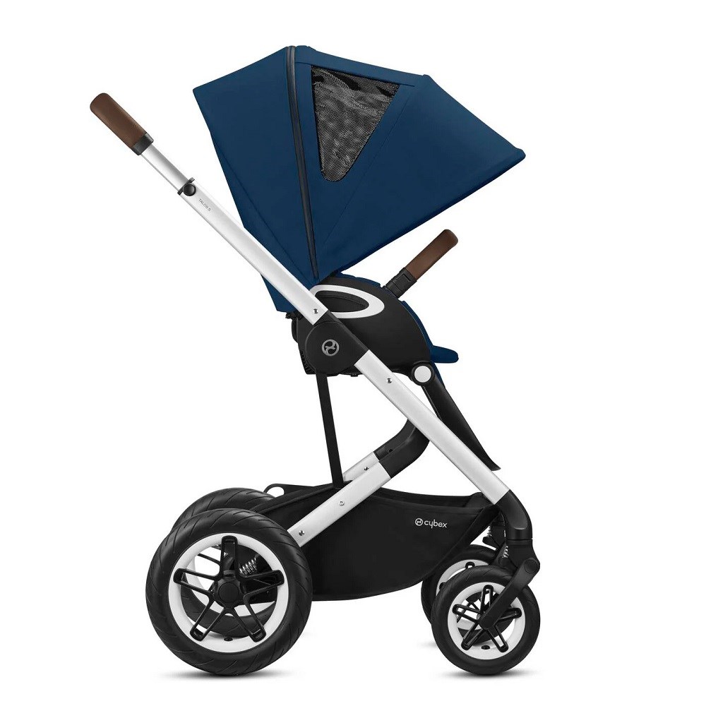 Cybex Talos S Lux Silver Navy Blue 
