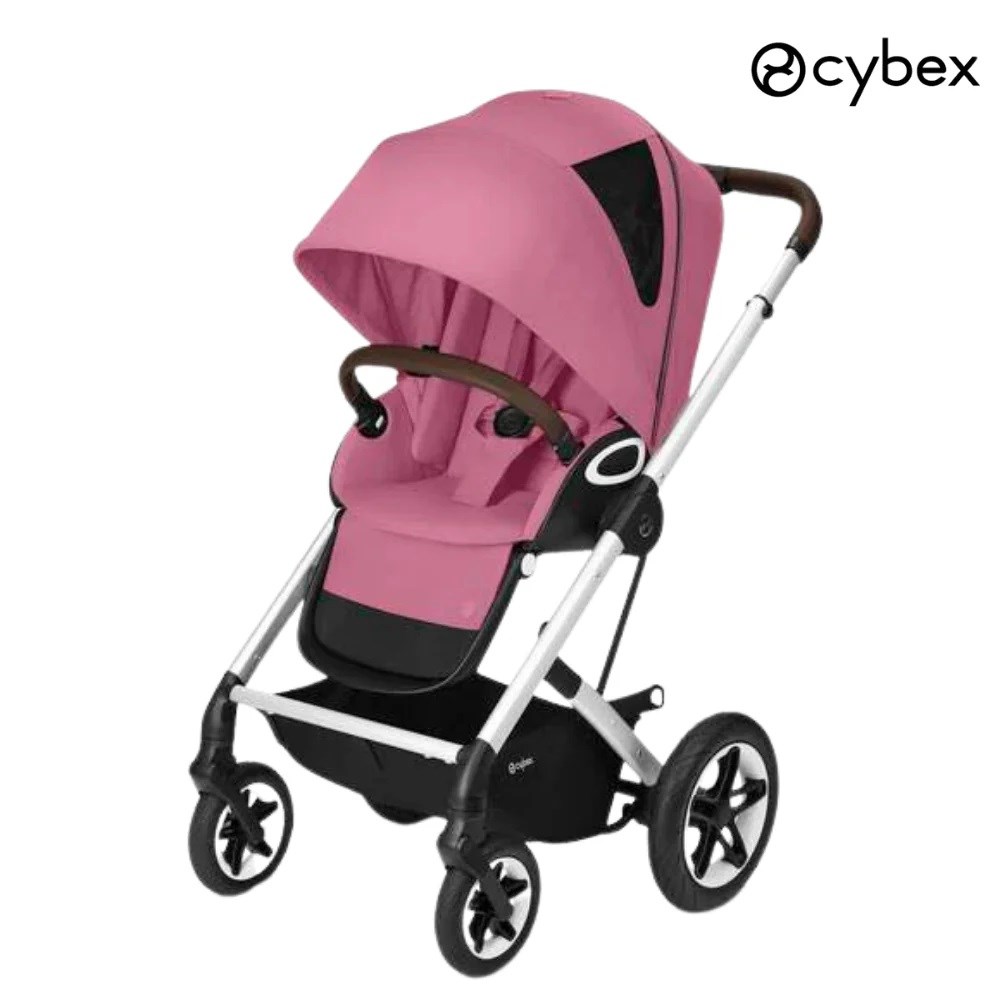 Cybex Talos S Lux Silver Magnolia Pink 