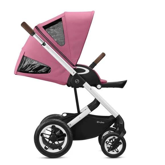Cybex Talos S Lux Silver Magnolia Pink 