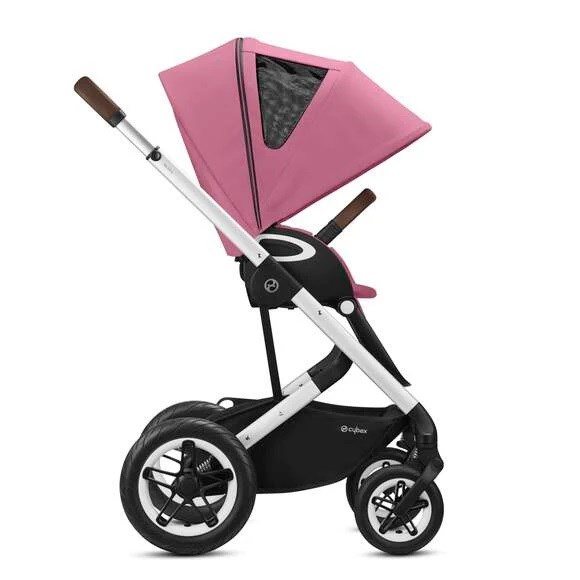 Cybex Talos S Lux Silver Magnolia Pink 