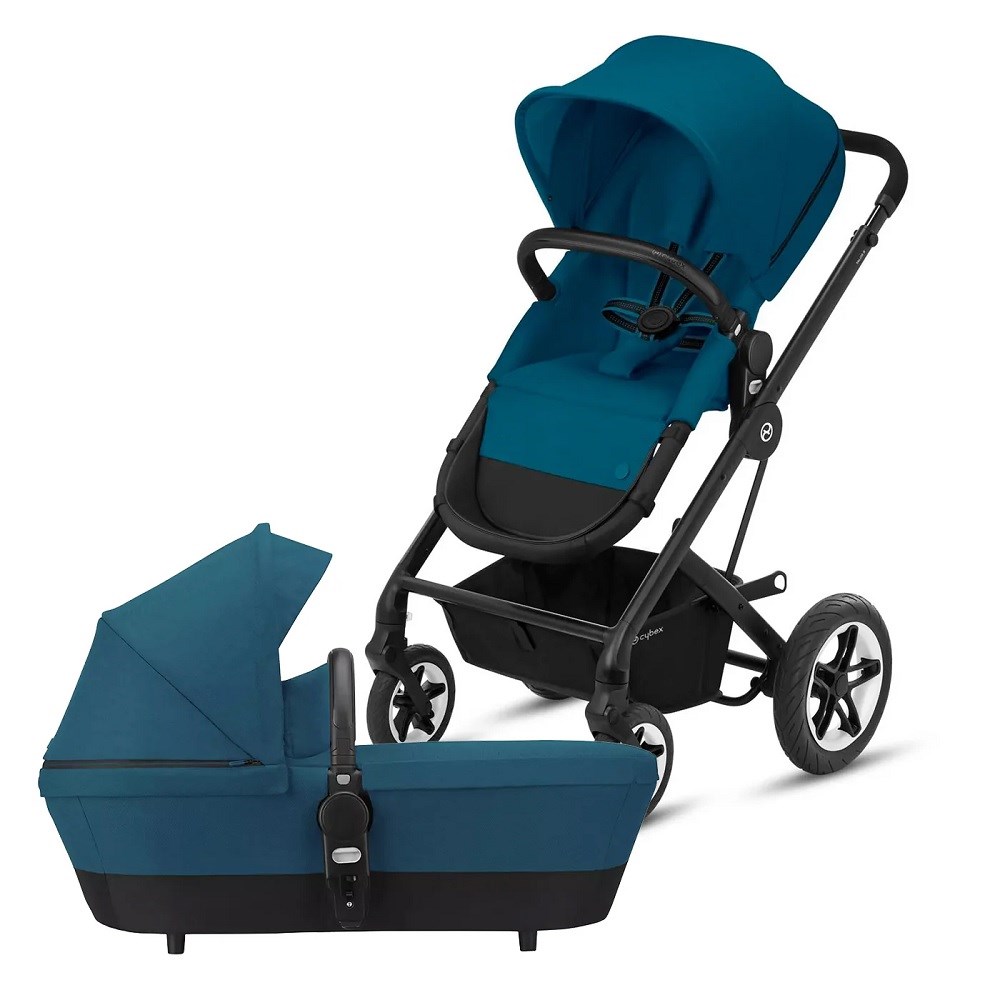 Cybex Talos S 2in1 Black River Blue Konforlu Bebek Arabası 