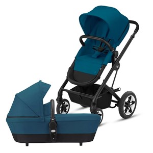 Cybex Talos S 2in1 Black River Blue Konforlu Bebek Arabası