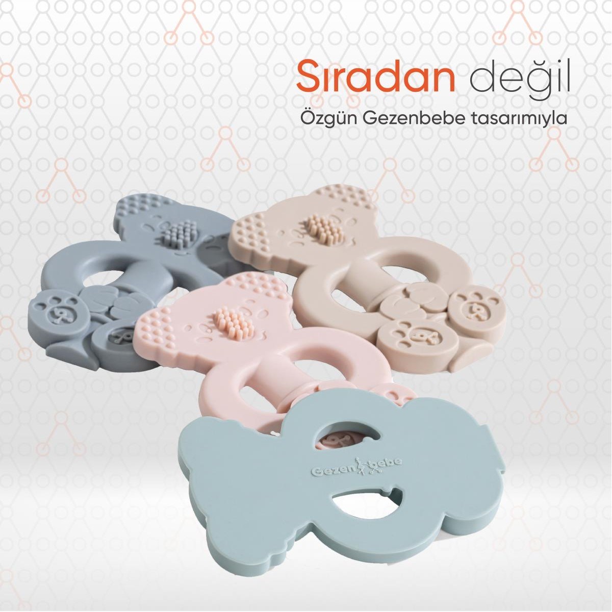 Gezenbebe Hero Diş Kaşıyıcı & Diş Fırçası Eğitmeni Mist 