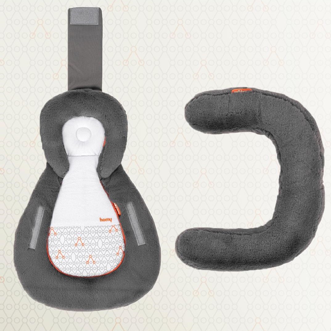 Gezenbebe Homy Taşınabilir Yenidoğan Yatağı Charcoal Orjinal