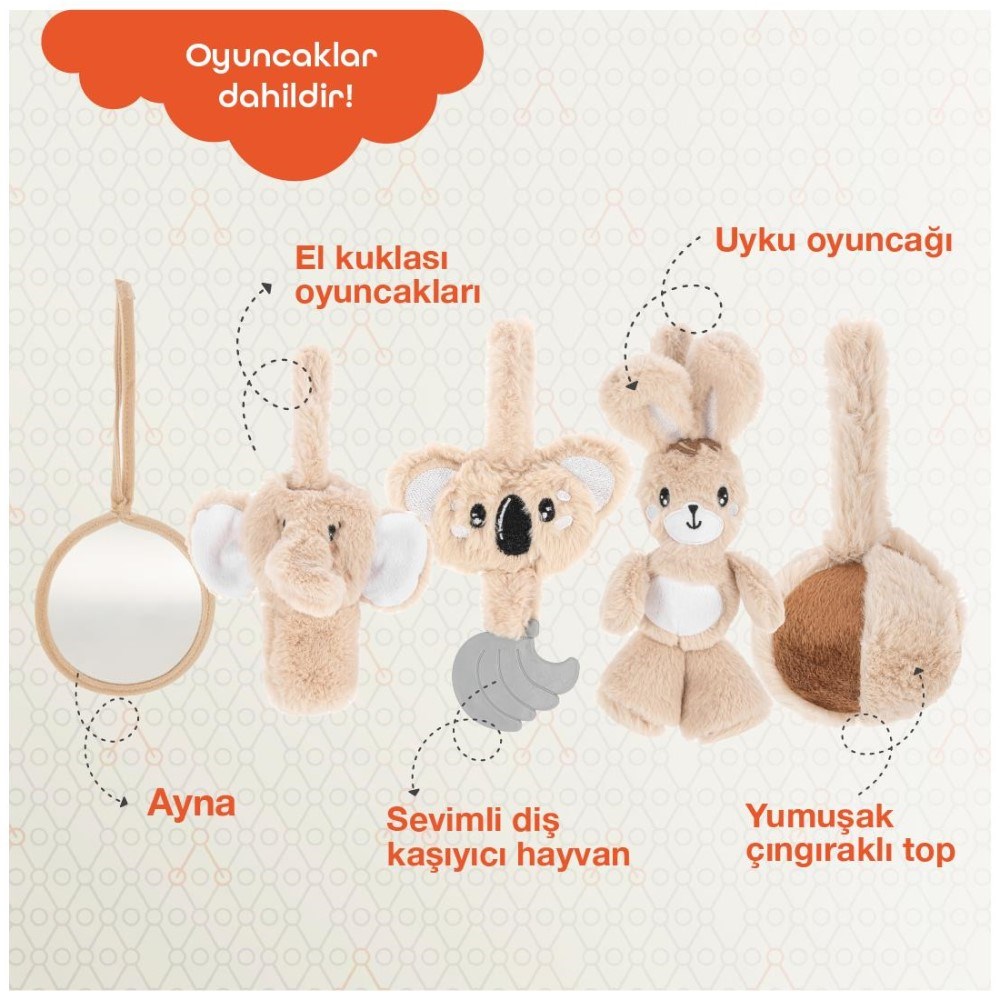 Gezenbebe Enjoy Aktivite & Oyun Matı Kitty 