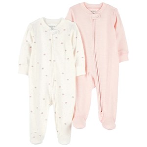 Carter's Kız Bebek Patikli Uyku Tulumu 2'li Set