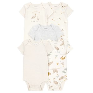 Carter's Layette Bebek Kısa Kollu Body 5'li Set