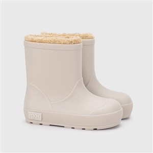 İgor Kürklü Çocuk Yağmur Botu Yogi Borreguito - Beige