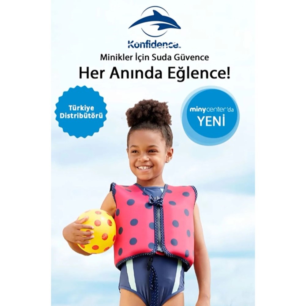 Konfidence Yüzme Yeleği Maui Palm Yeşil