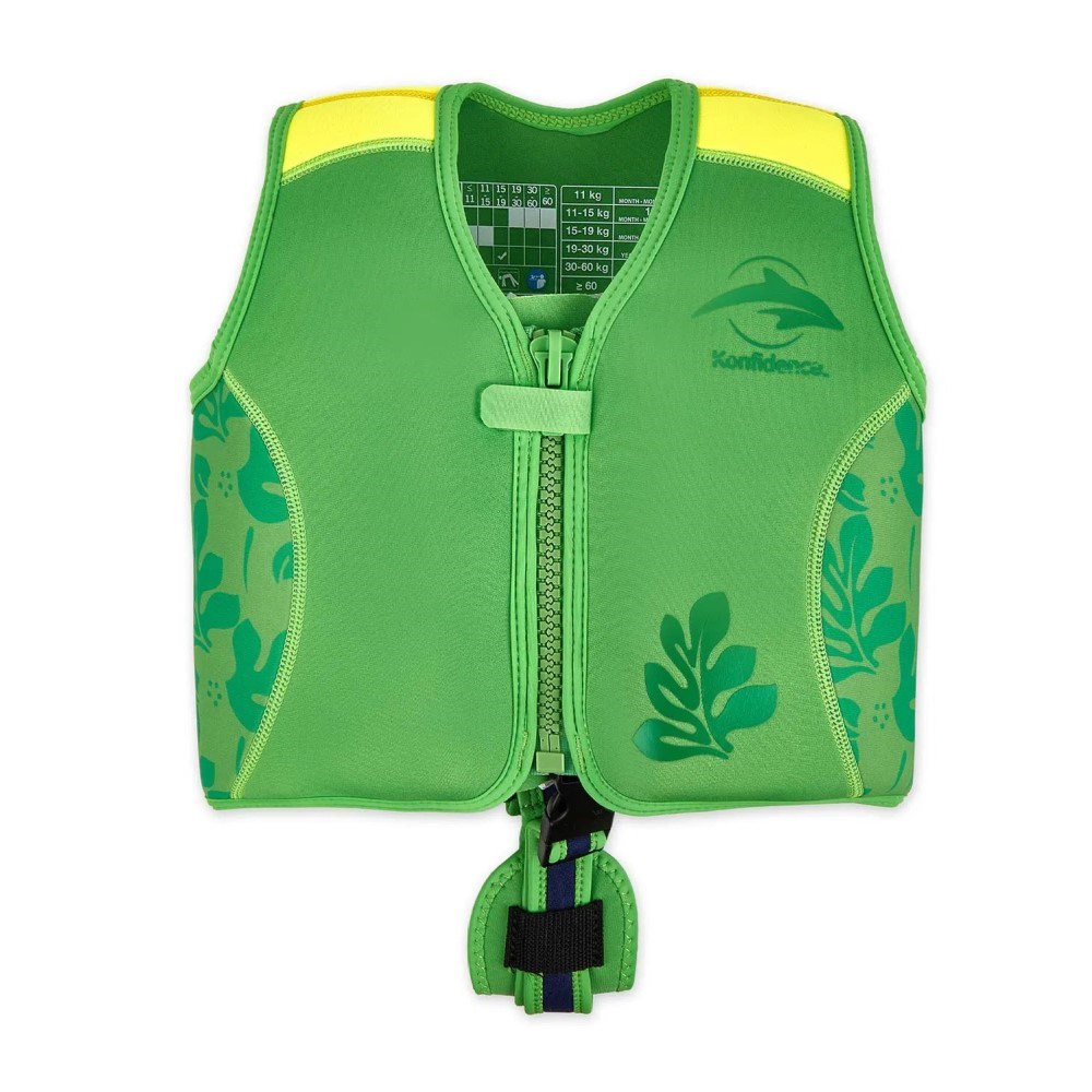 Konfidence Yüzme Yeleği Maui Palm Yeşil