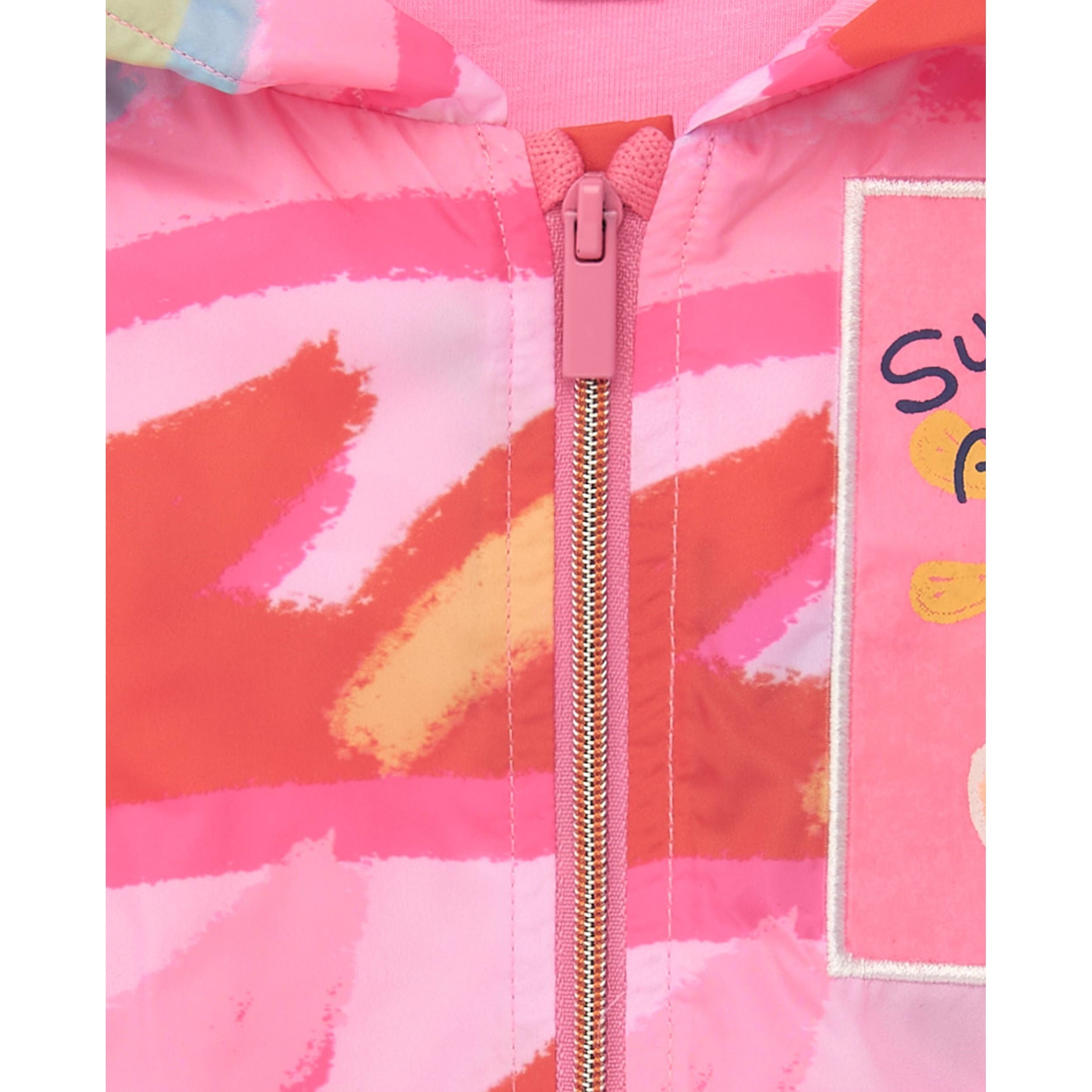 Tuc Tuc Kız Çocuk Yağmurluk Pembe