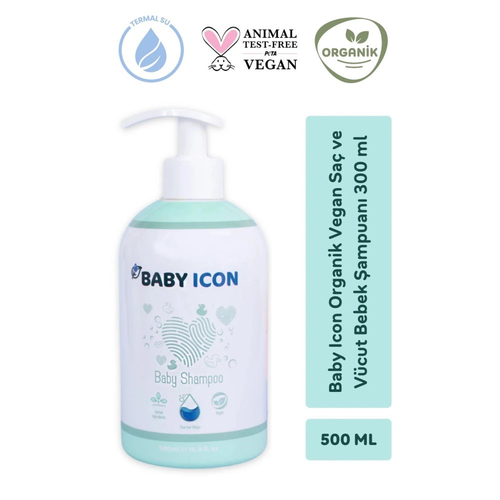 Baby Icon Saç Ve Vücut Bebek Şampuan 500 ml 