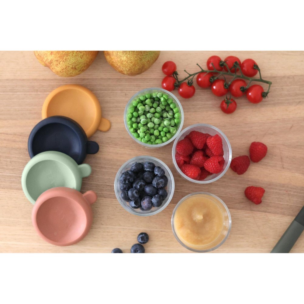 Beaba Bebek Cam Mama Kavanozu 4'lü Set 250 ml Sunrise Color Mix 