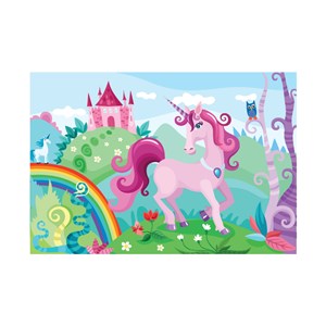 Blue Focus 150 Parça Puzzle Unicorn