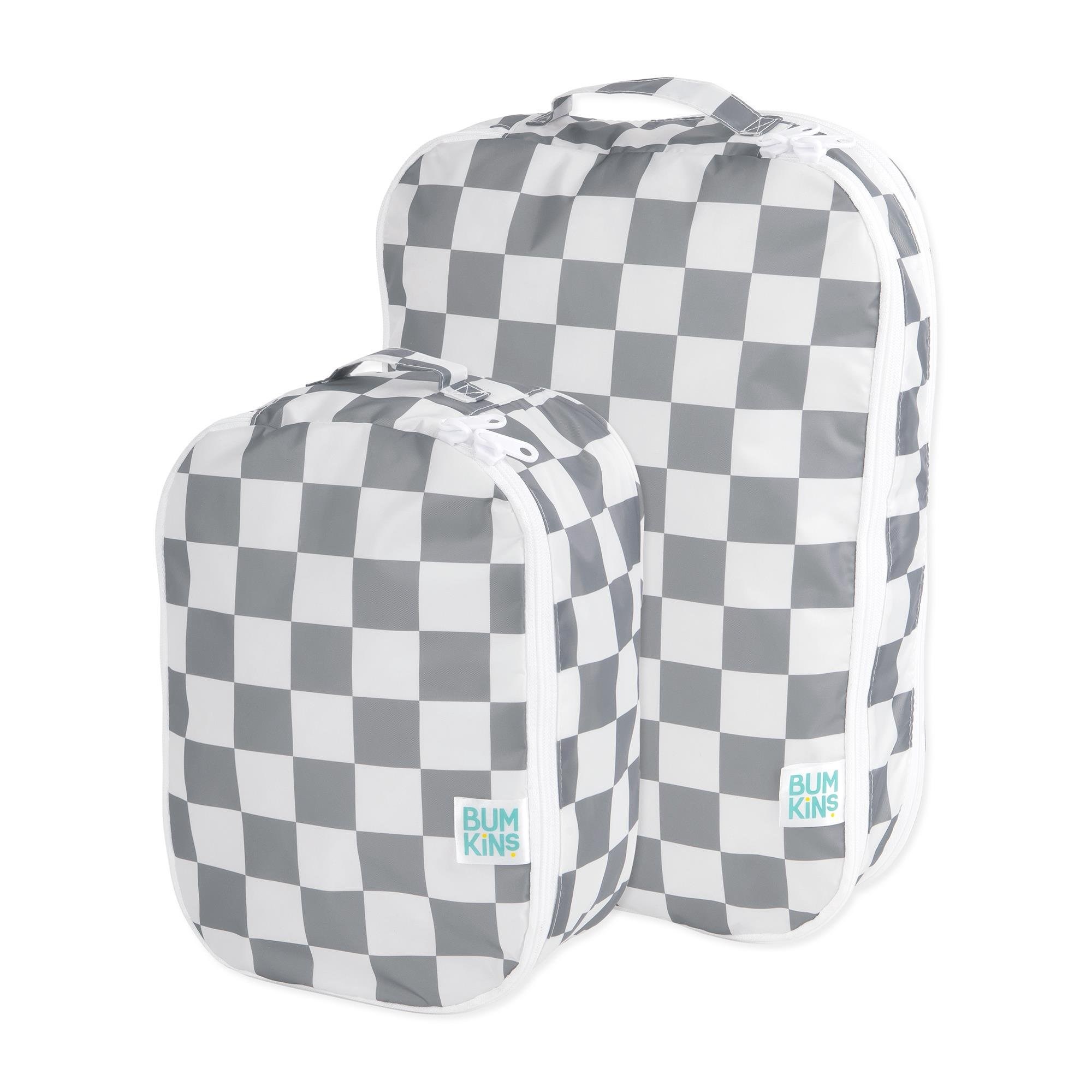 Bumkins Düzenleyici Çanta Seti - Charcoal Check 