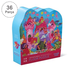 Crocodile Creek Dekoratif Puzzle 36 Parça Denizkızı Sarayı 3 Yaş+