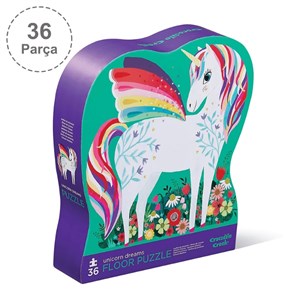 Crocodile Creek Dekoratif Puzzle 36 Parça Unicorn 3 Yaş+