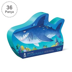 Crocodile Creek Puzzle 36 Parça Köpekbalığı Resifi 3 Yaş+