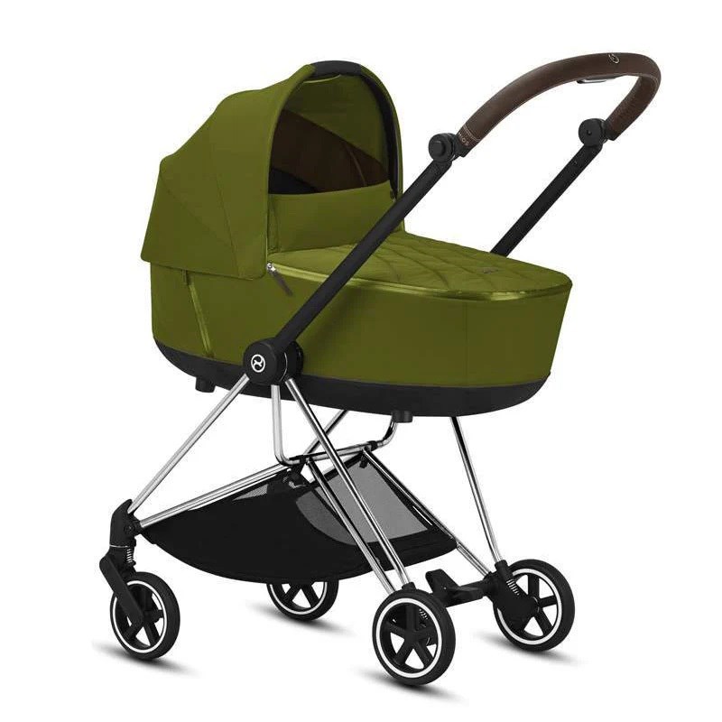 Cybex Mios Bebek Arabası Chrome Brown- Khaki Green+ Portbebe Orjinal