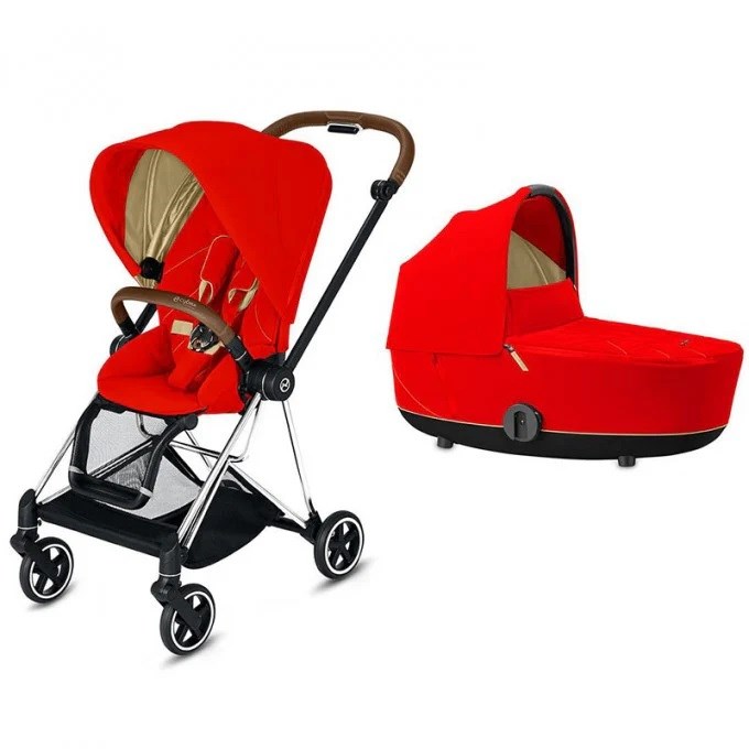 Cybex Mios Bebek Arabası Chrome Brown- Autmn gold+ Portbebe Orjinal