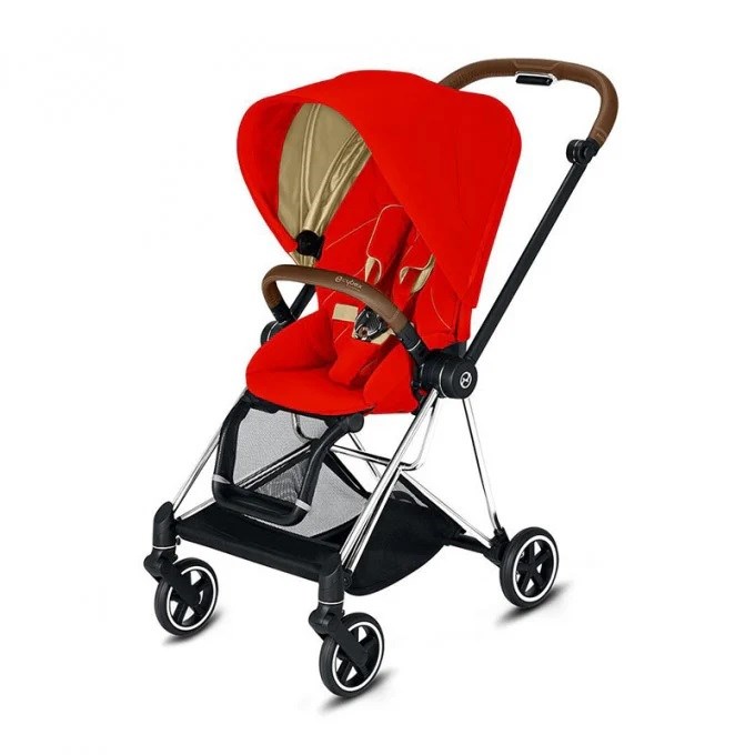 Cybex Mios Bebek Arabası Chrome Brown- Autmn gold+ Portbebe Orjinal