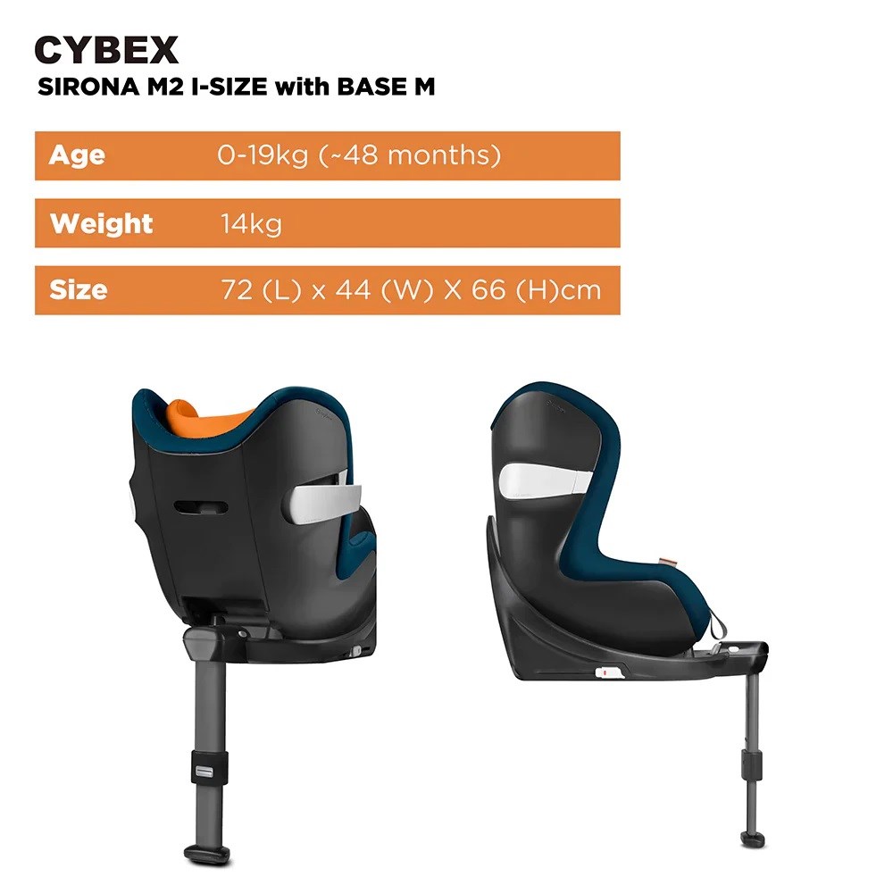 Cybex Sirona M2 I Size 0-18 Kg Oto Koltuğu Magnolia Pink 