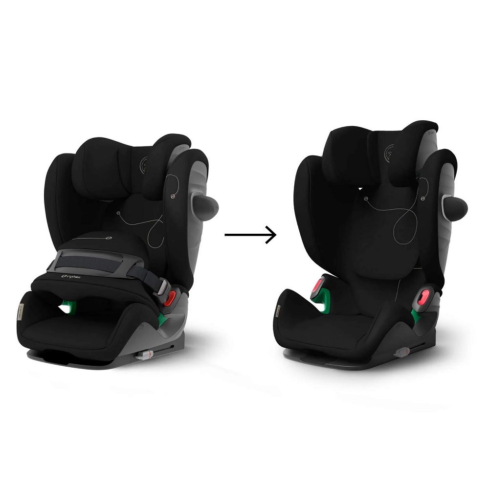 Cybex Pallas G i-Size 9-36 kg Isofix Bebek Oto Koltuğu (Moon Black) 