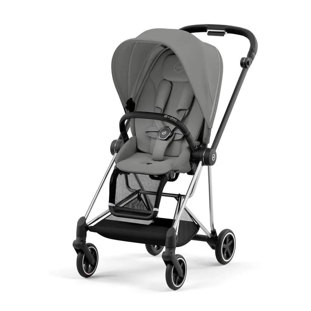 Cybex Mios Bebek Arabası Chrome Black - Mirage Grey Haziran İlk Haftası 2025 Teslim 
