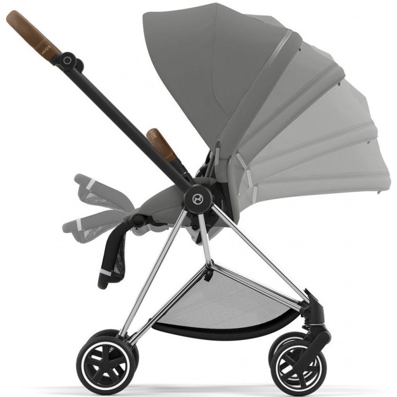 Cybex Mios Bebek Arabası Chrome Brown - Mirage Grey 
