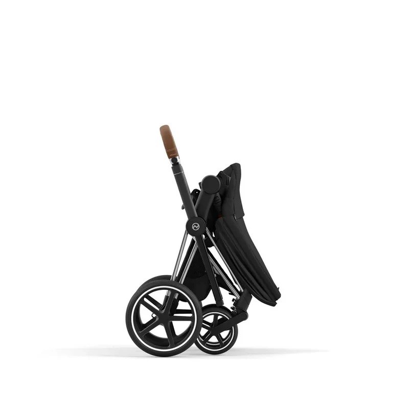 Cybex Priam Bebek Arabası Chrome Brown - Sephia Black + Cybex Anoris T Size Deep Black 