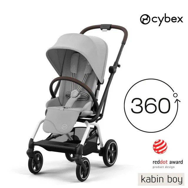 Cybex Eezy S Twist+2 fog grey+Adaptör+ Cybex Aton S2 isize Lava Grey 