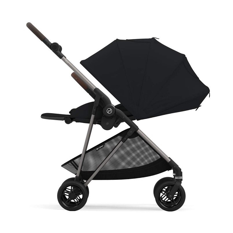Cybex Melio Bebek Arabası Magic Black 