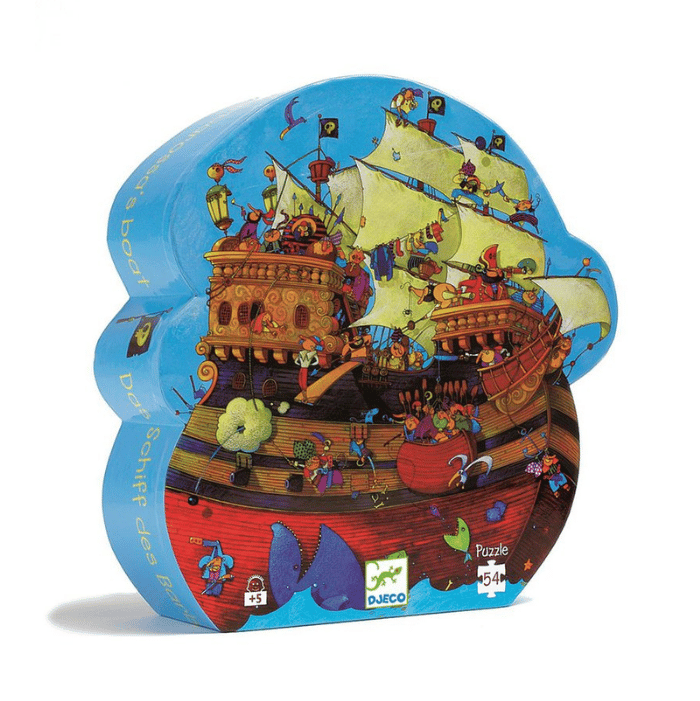 Djeco Dekoratif Puzzle 54 Parça - Barbarossa's Boat 