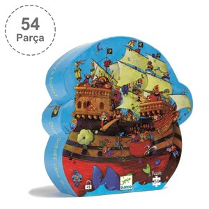 Djeco Dekoratif Puzzle 54 Parça - Barbarossa's Boat