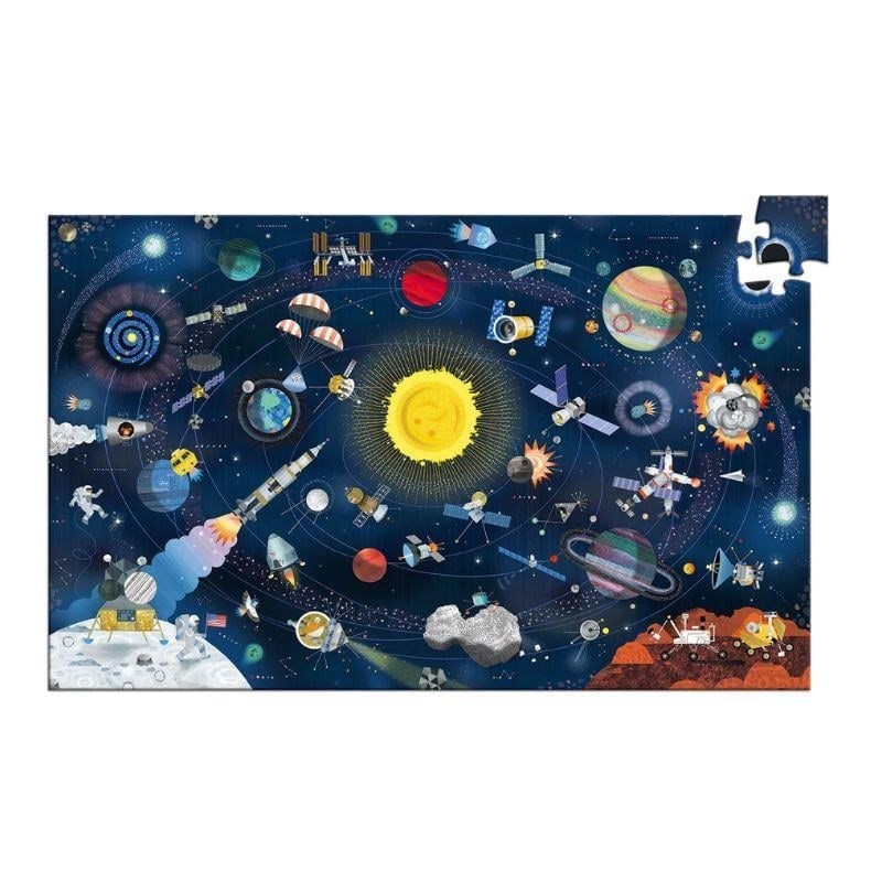 Djeco Klasik Puzzle 200 Parça - The Space 