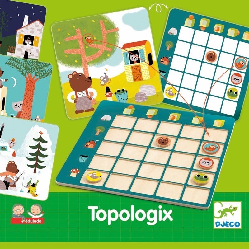 Djeco Mantıksal Çıkarım Oyunu - Topologix 