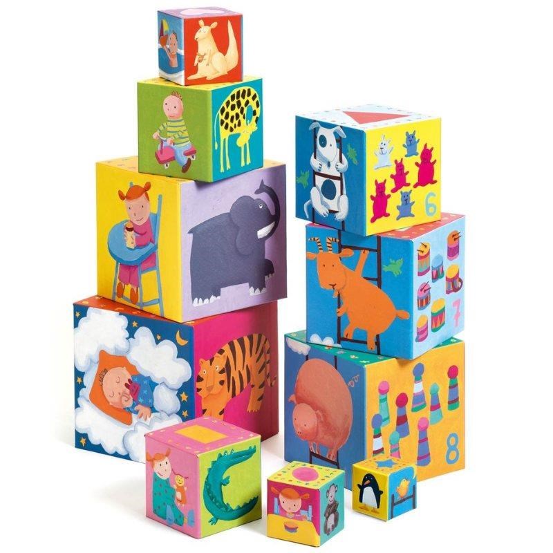 Djeco Küpler - 10 Funny Blocks 