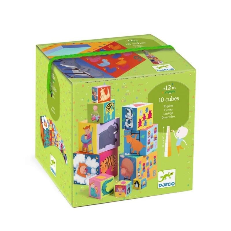 Djeco Küpler - 10 Funny Blocks 
