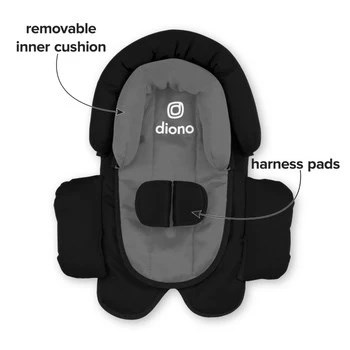 Diono Cuddle Soft 2 in 1 Bebek Destek Minderi Black 