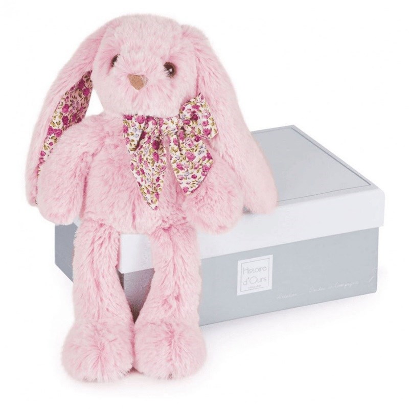 Doudou Pembe Tavşan 25 cm 