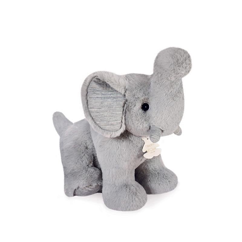 Doudou Gri Fil 35 cm 