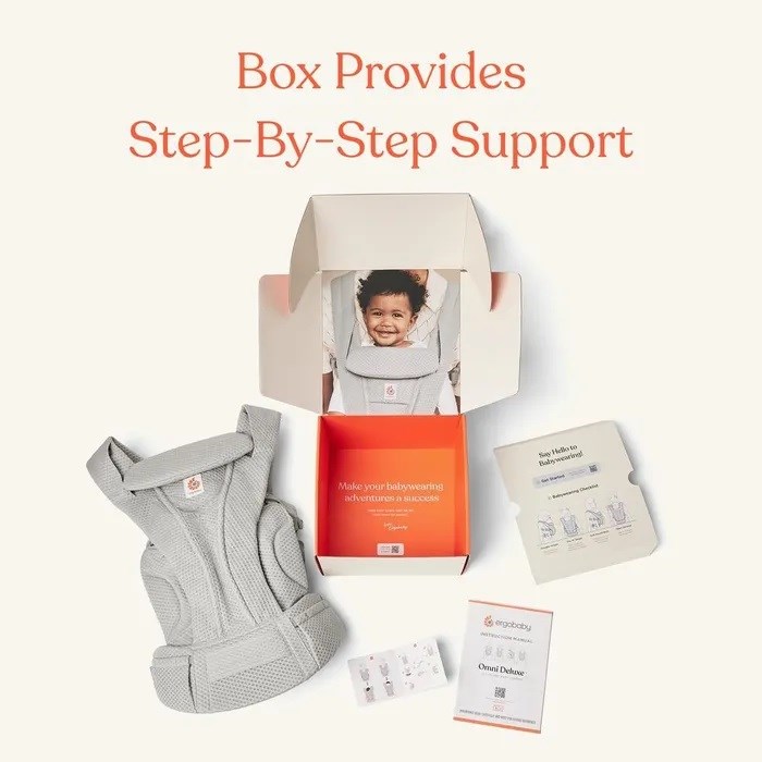 Ergobaby Omni Deluxe Cotton Pearl Grey 