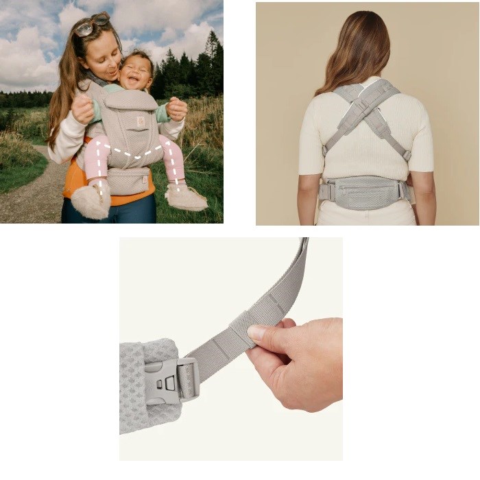 Ergobaby Omni Deluxe Cotton Pearl Grey 